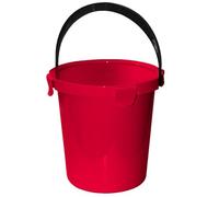 Plast Team - Secchio Berry con coperchio, 5 l, colore rosso