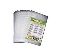 Plastar Pak - 100 Buste 25x35 per Sottovuoto Goffrate 105 Micron Sacchetti per alimenti