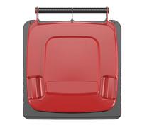 plasteo /SULO Coperchio per bidone della spazzatura CITYBAC CLASSIC, 120 l, rosso