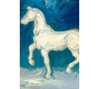 Plaster Statuette of a Horse - Vincent van Gogh - Hardcover Notebook: 120 Lined Pages 6" x 9" Journal Diary Notepad