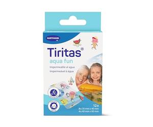 Plasters Aqua Kids Assorted 2 Sizes 12 pcs