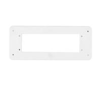 Plastic Adapter Plate, Adapter Plate Fit For Fusion MS RA70 MS RA70N MS RA70NSX Series Sturdy Plastics Marine Stereo System (Bianco)