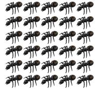 Plastic Ants 30pcs Realistic Ants Black Prank Toys per Halloween Party Bombons Decoration Props 30ps Halloween April's Day Simulation's Day' Big Ant Modello di insetti per animali da giocattolo