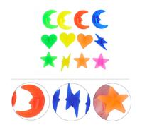 Plastic Bike Wheel Spoke Beads Durable Clip on Hub Accessories Assorted