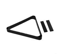 Plastic Billiard Rack Set High-Strength Material Plastic Billiard | Dual function design, transforms from triangle to diamond, fits 8-ball and 9-ball games, plastic build