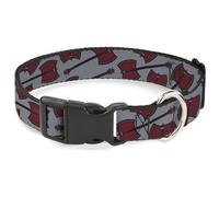 Plastic Clip Collar Adventure Time Marceline's Axe Bass Guitar Scattered Gray Me