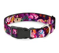 Plastic Clip Collar Alice & the Queen of Hearts Scenes WIDE-Large 20-31"