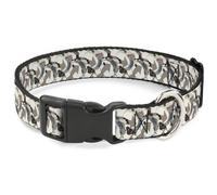 Plastic Clip Collar Avatar the Last Airbender Appa Pose Stacked NARROW-Medium 8.