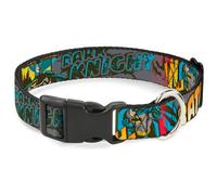 Plastic Clip Collar Batman Dark Knight NARROW-Small 7-8.5"
