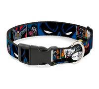 Plastic Clip Collar Batman & Joker Comic Strip NARROW-Small 7-8.5"