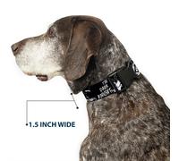 Plastic Clip Collar Batman THE DARK KNIGHT and Joker Smiling Sketch Close-Ups Bl