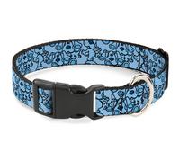 Plastic Clip Collar Blue's Clues Blue Poses Scattered Blues Large 15-24"