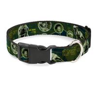 Plastic Clip Collar Buzz Poses/Stars LIKE A BUZZ WIDE-Large 20-31"