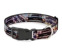 Plastic Clip Collar Cali Classic Laguna Beach WIDE-Small 13-17"