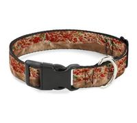 Plastic Clip Collar Chicago Style Pizza Vivid NARROW-Small 7-8.5"