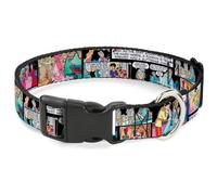 Plastic Clip Collar Cinderella Movie Panels & Quotes Medium 11-16.5"