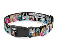 Plastic Clip Collar Cinderella Movie Panels & Quotes NARROW-Large 9.5-14.5"