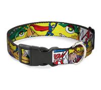 Plastic Clip Collar Classic ACTION COMICS Issue #1 Cover Superman Lifting Car St