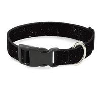 Plastic Clip Collar Deep Space2 Black/White NARROW-Small 7-8.5"