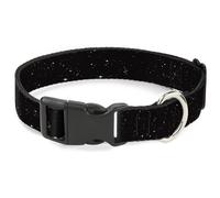 Plastic Clip Collar Deep Space2 Black/White WIDE-Small 13-17"