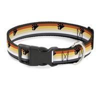 Plastic Clip Collar Flag Bear Pride2 Black/Brown/Orange/Yellow/Tan/White/Gray/Bl
