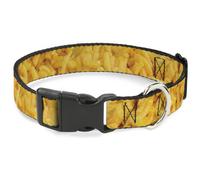 Plastic Clip Collar Mac & Cheese Vivid WIDE-Small 13-17"
