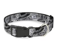 Plastic Clip Collar Mi Vida Loca WIDE-Medium 16-23"