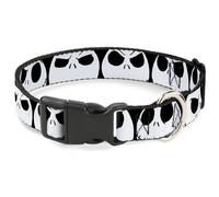 Plastic Clip Collar Nightmare Before Christmas 7-Jack Expressions CLOSE-UP Black