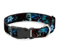 Plastic Clip Collar Nightmare Before Christmas Jack, Oogie Boogie, Santa Scene W