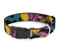 Plastic Clip Collar Nightmare Before Christmas Sally Dress Patchwork WIDE-Small