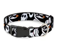 Plastic Clip Collar Nightmare Before Christmas Zero 5-Pumpkin Expressions Black/