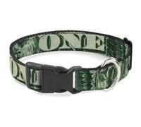 Plastic Clip Collar One Dollar Bill Eye of Providence/Bald Eagle CLOSE-UP NARROW