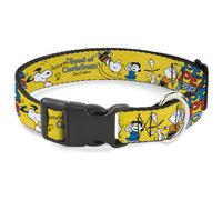 Plastic Clip Collar PEANUTS Gang FEATURING GOOD OL CHARLIE BROWN Character Poses
