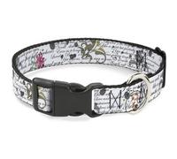 Plastic Clip Collar Poems WIDE-Medium 16-23"
