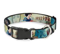 Plastic Clip Collar Snow White/Dwarves/Old Witch/Evil Queen Scenes WIDE-Large 20