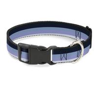 Plastic Clip Collar Spectrum Blue WIDE-Small 13-17"