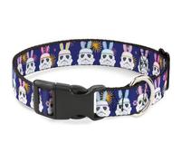 Plastic Clip Collar Star Wars Holiday Stormtrooper Easter Bunny Ears Purple Medi