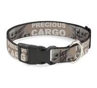 Plastic Clip Collar Star Wars The Child Sitting Pose PRECIOUS CARGO Tan/White Me