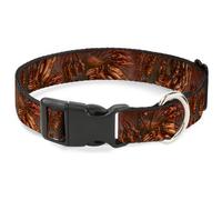 Plastic Clip Collar Tattoo Johnny-Brutal WIDE-Small 13-17"