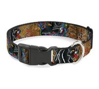 Plastic Clip Collar Tattoo Johnny-Panther Small 9.5-13"
