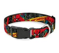 Plastic Clip Collar THE AMAZING SPIDER-MAN 100th ANNIVERSARY Cover NARROW-Medium