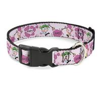 Plastic Clip Collar The Fairly OddParents Cosmo and Wanda Wish Poses Pink WIDE-M