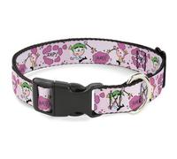 Plastic Clip Collar The Fairly OddParents Cosmo and Wanda Wish Poses Pink WIDE-S