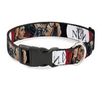 Plastic Clip Collar THE NUN Sister Irene Poses Collage Small 9.5-13"