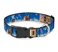 Plastic Clip Collar Up Carl on Porch/Flying House/Balloons WIDE-Large 20-31"