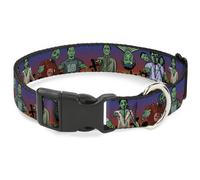 Plastic Clip Collar Walking Zombies NARROW-Large 9.5-14.5"