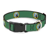 Plastic Clip Collar Washington Flag Small 9.5-13"