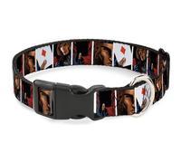 Plastic Clip Collar X-Men Gambit Cards 4-Pose Blocks Large 15-24"