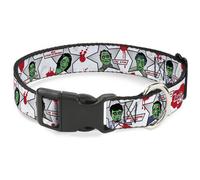 Plastic Clip Collar Zombie CHOMP Large 15-24"