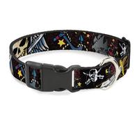 Plastic Clip Dead Men Tell No Tales Black Small 9.5-13"